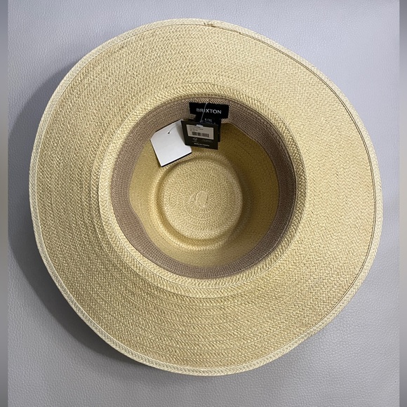 NWT - Brixton Adult Napa Sun Protection UPF 50+ Straw Hat - Size L/XL - Picture 5 of 10